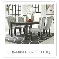 COS-CUBA DINING SET (1+6)